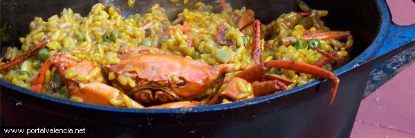 Gastronomía de Valencia Arroz meloso de marisco